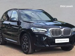 Black Used 2023 BMW X3 M Sport SUV | £43,495 (Expensive)
