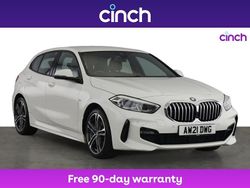 White Used 2021 BMW 118 M Sport Hatchback | £17,699 (Fair price)