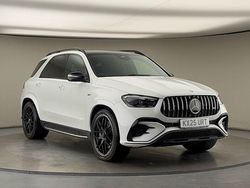 Opalite white Used 2025 Mercedes GLE53 AMG Premium Plus SUV | £82,750 (Expensive)