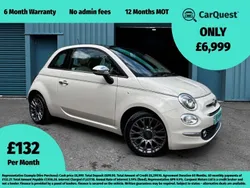 Grey Used 2018 Fiat 500 Collezione Hatchback | £6,999 (A bit pricey)