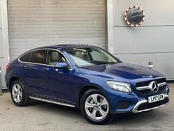 Blue Used 2017 Mercedes GLC220 Premium Plus Coupe | £13,990 (Super price)