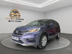 Blue Used 2017 Honda CR-V S SUV | £10,750 (Fair price)