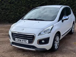 White Used 2014 Peugeot 3008 Active Hatchback | £2,495 (Fair price)