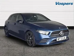 Blue Used 2022 Mercedes A180 Executive Hatchback | £21,495 (Fair price)