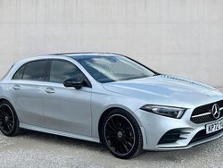 Iridium silver metallic Used 2022 Mercedes A180 AMG Line Premium Plus Hatchback | £24,880 (Expensive)