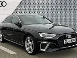 Black Used 2024 Audi A4 S-Line Sedan | £27,920 (Fair price)