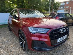 Red Used 2022 Audi Q7 Black Edition SUV | £39,495 (A bit pricey)