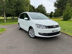 White Used 2017 VW Sharan SEL MPV | £17,450 (A bit pricey)