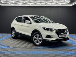 White Used 2018 Nissan Qashqai Acenta Premium SUV | £8,290 (Good price)