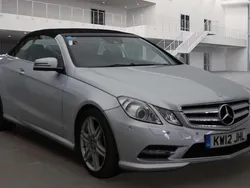 Silver Used 2012 Mercedes E250 Cabriolet | £6,990 (Fair price)