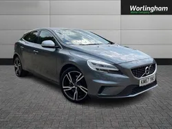 Grey Used 2017 Volvo V40 R-Design Pro Estate | £12,695 (Expensive)