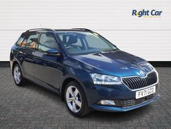 Blue Used 2021 Skoda Fabia SE L Hatchback | £11,299 (Fair price)