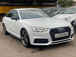 White Used 2018 Audi A4 Black Edition Sedan | £14,390 (Expensive)