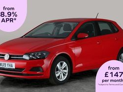 Red Used 2019 VW Polo Edition Hatchback | £10,115 (Fair price)