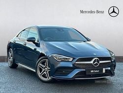 Blue Used 2021 Mercedes CLA250 AMG Line Premium Plus Sedan | £28,795 (A bit pricey)