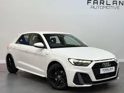 White Used 2019 Audi A1 S-Line Hatchback | £12,450 (A bit pricey)