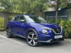 Blue Used 2021 Nissan Juke Tekna SUV | £15,000 (Fair price)
