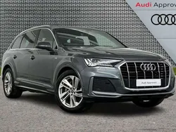Grey Used 2022 Audi Q7 S-Line SUV | £42,000 (Good price)