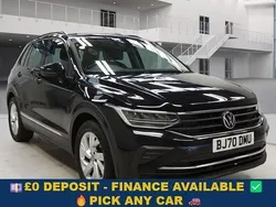 Black Used 2020 VW Tiguan S SUV | £14,349 (Good price)