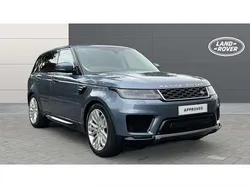 Blue Used 2018 Land Rover Range Rover Sport HSE SUV | £33,245 (Fair price)