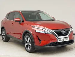 Red Used 2024 Nissan Qashqai N-Connecta SUV | £24,498 (Fair price)