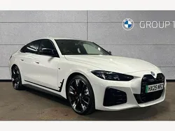 White Used 2025 BMW i4 Shadowline Sedan | £56,350 (Fair price)