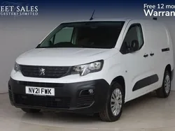 White Used 2021 Peugeot Partner MPV | £8,950 (Expensive)