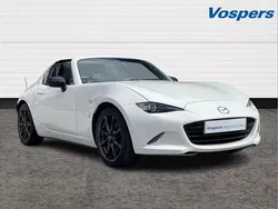 White Used 2018 Mazda MX5 Cabriolet | £14,989 (Fair price)
