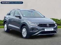 Grey Used 2022 VW T-Roc Life SUV | £21,488 (Fair price)