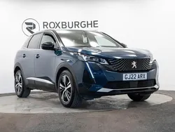 Blue Used 2022 Peugeot 3008 GT SUV | £18,835 (Fair price)