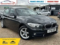 Black Used 2016 BMW 118 Comfort Edition Hatchback | £7,490 (Fair price)