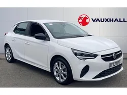 White Used 2023 Vauxhall Corsa Design Edition Hatchback | £11,835 (Fair price)