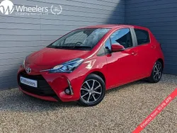Red Used 2019 Toyota Yaris Hatchback | £12,990 (Fair price)