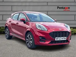 Red Used 2023 Ford Puma ST-Line Hatchback | £18,850 (Fair price)