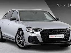 Silver Used 2023 Audi A8 Black Edition Sedan | £50,000 (Fair price)