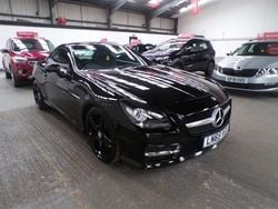 Black Used 2015 Mercedes SLK200 AMG Cabriolet | £11,485 (Good price)