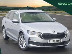 Brilliant silver metallic Used 2024 Skoda Octavia SE Technology Estate | £25,995