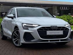 White Used 2025 Audi A3 S-Line Hatchback | £27,490 (Fair price)