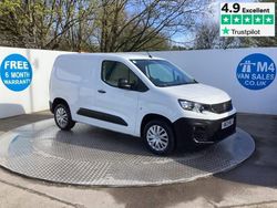 White Used 2021 Peugeot Partner Van | £8,495 (Good price)