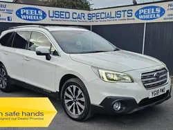 White Used 2018 Subaru Outback Premium SUV | £7,975 (A bit pricey)