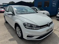 White Used 2017 VW Golf VII SE Hatchback | £11,695 (Fair price)