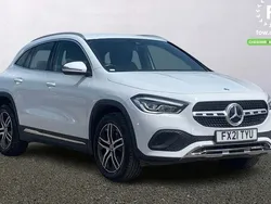 White Used 2021 Mercedes GLA200 SUV | £20,999 (Good price)