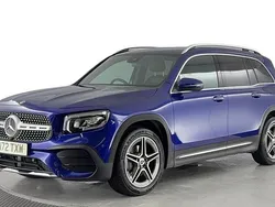Blue Used 2022 Mercedes GLB200 AMG Line Premium SUV | £25,820 (Fair price)