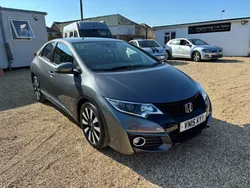 Grey Used 2015 Honda Civic SE Plus Hatchback | £9,995 (Fair price)
