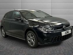 Black Used 2024 VW Polo R-line Hatchback | £19,450 (Fair price)