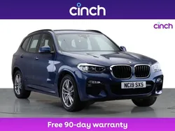 Blue Used 2019 BMW X3 M Sport SUV | £24,499 (Fair price)