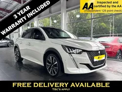 White Used 2022 Peugeot 208 GT Hatchback | £14,795 (Fair price)