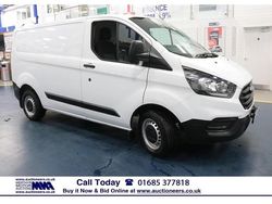 White Used 2018 Ford Transit Custom Van | £9,880 (Expensive)