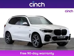 White Used 2022 BMW X5 M Sport SUV | £36,759 (Super price)