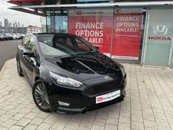 Black Used 2017 Ford Focus ST-Line Hatchback | £7,999 (Good price)